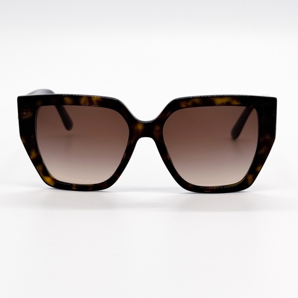 NEW DOLCE&GABBANA DG4438 502/13 WOMEN SUNGLASSES DARK HAVANA GRADIENT EYEWEAR main image 4
